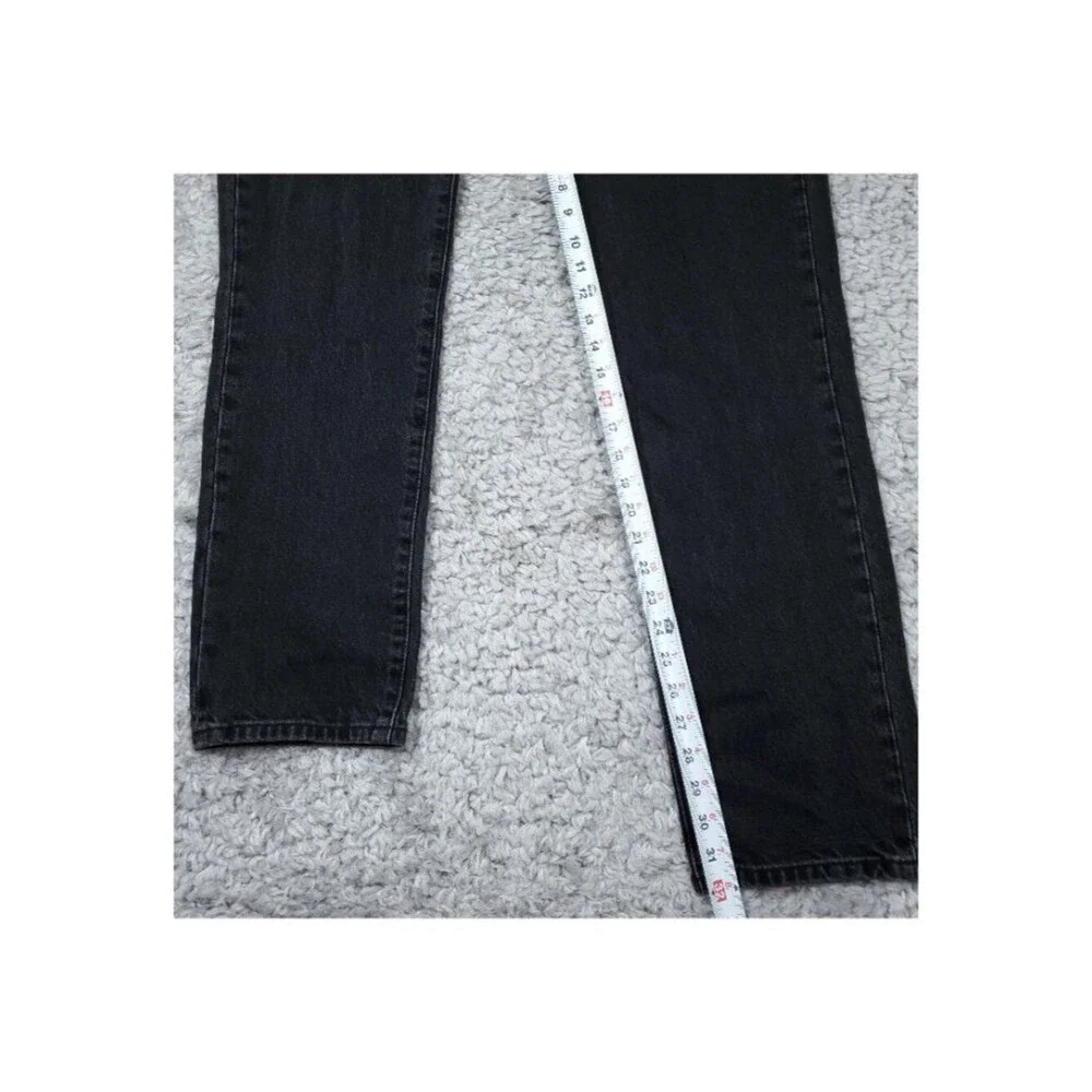 Abercrombie Men's 90s Loose Fit Jeans Black Authentic Rigid Denim Size 28 x 34